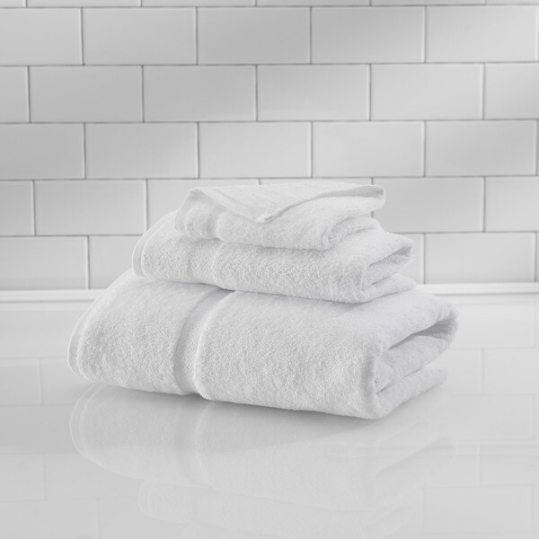 1888 Mills CROWN TOUCH WASH CLOTH 13X13, 12PK W857UWHT1CT20 Zoro